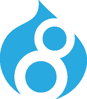 Image of Drupal 8 logo